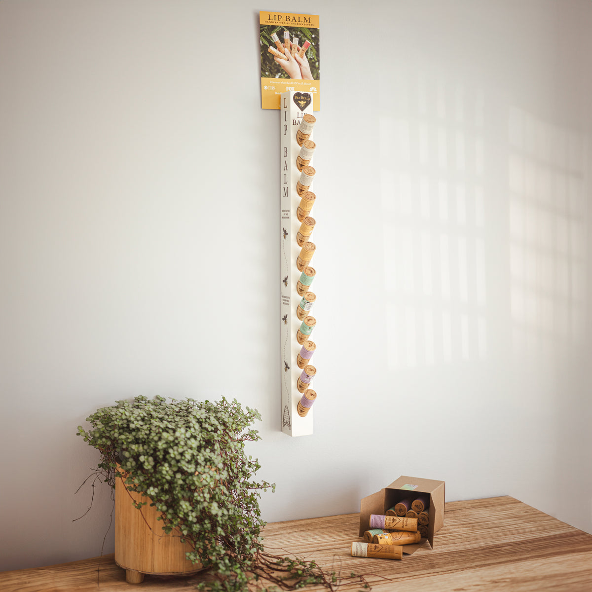 Bundle - Lip Balm 12 Hole Vertical Wall Bundle