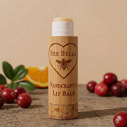 Orange Cranberry Beeswax Lip Balm