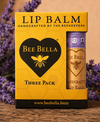 Lavender Vanilla Lip Balm - 3-Pack Gift Set