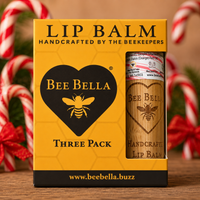 Candy Cane Lip Balm - 3-Pack Gift Set
