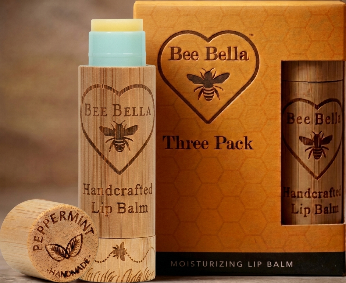 Peppermint Lip Balm 3 Pack Gift