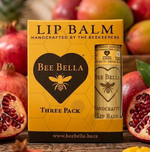 Pomegranate Mango Lip Balm - 3-Pack Gift Set