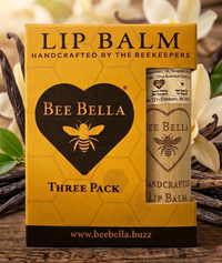 Vanilla Bean Lip Balm - 3-Pack Gift Set