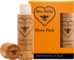 Unflavored Beeswax Lip Balm by Bee Bella, all-natural beeswax lip balm handmade in Wisconsin (view 2)