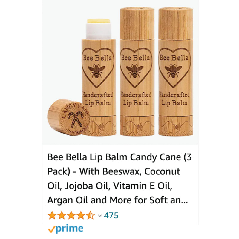 Candy Cane Lip Balm
