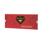 Bee Bella Holiday Variety 5-Pack beeswax lip balms displayed on plain white background